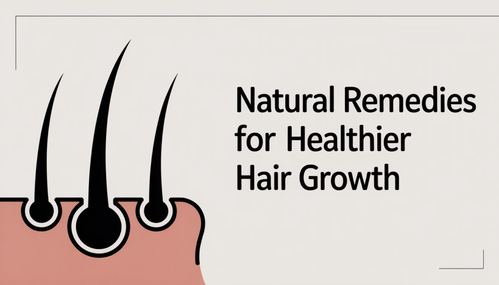 natural remedies for healthier hair growth