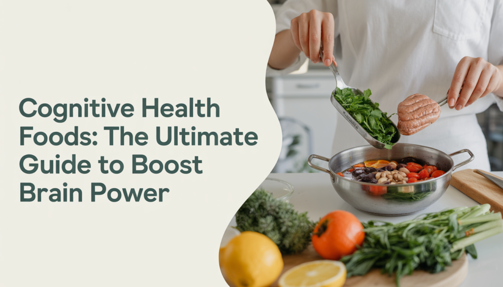 Cognitive Health Foods: The Ultimate Guide to Boost Brain Power