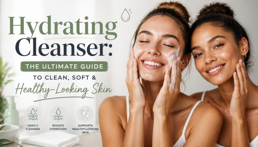 Hydrating Cleanser The Ultimate Guide to Clean, Soft & Healthy-Looking Skin