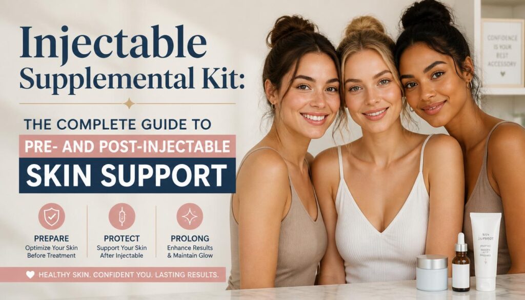 Injectable Supplemental Kit: The Complete Guide to Pre- and Post-Injectable Skin Support