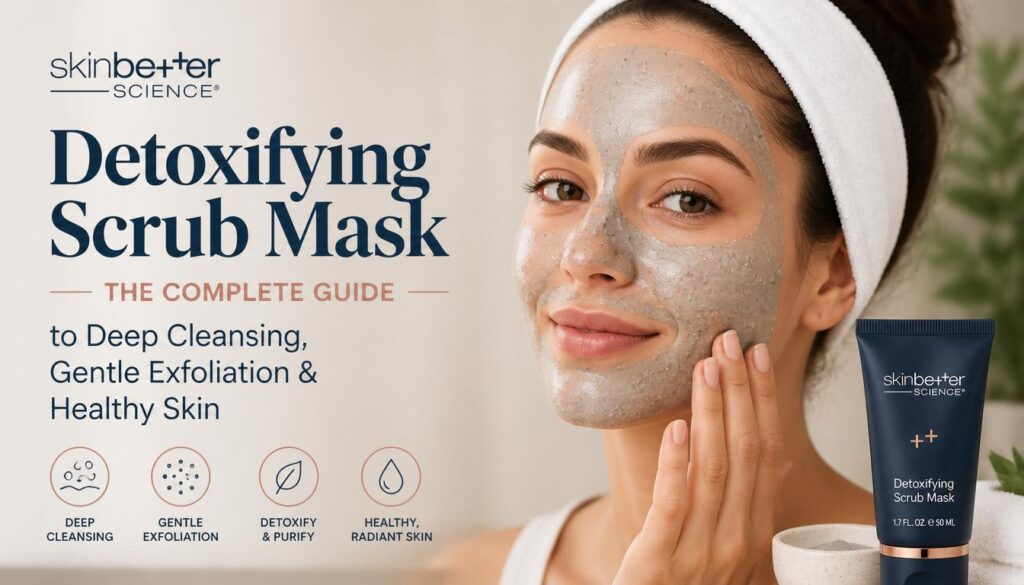 Skinbetter Detoxifying Scrub Mask: The Complete Guide to Deep Cleansing, Gentle Exfoliation & Healthy Skin